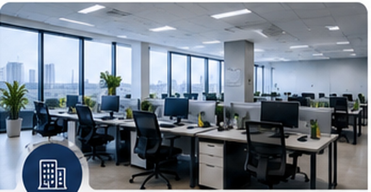 Nettoyage de bureaux commerciaux